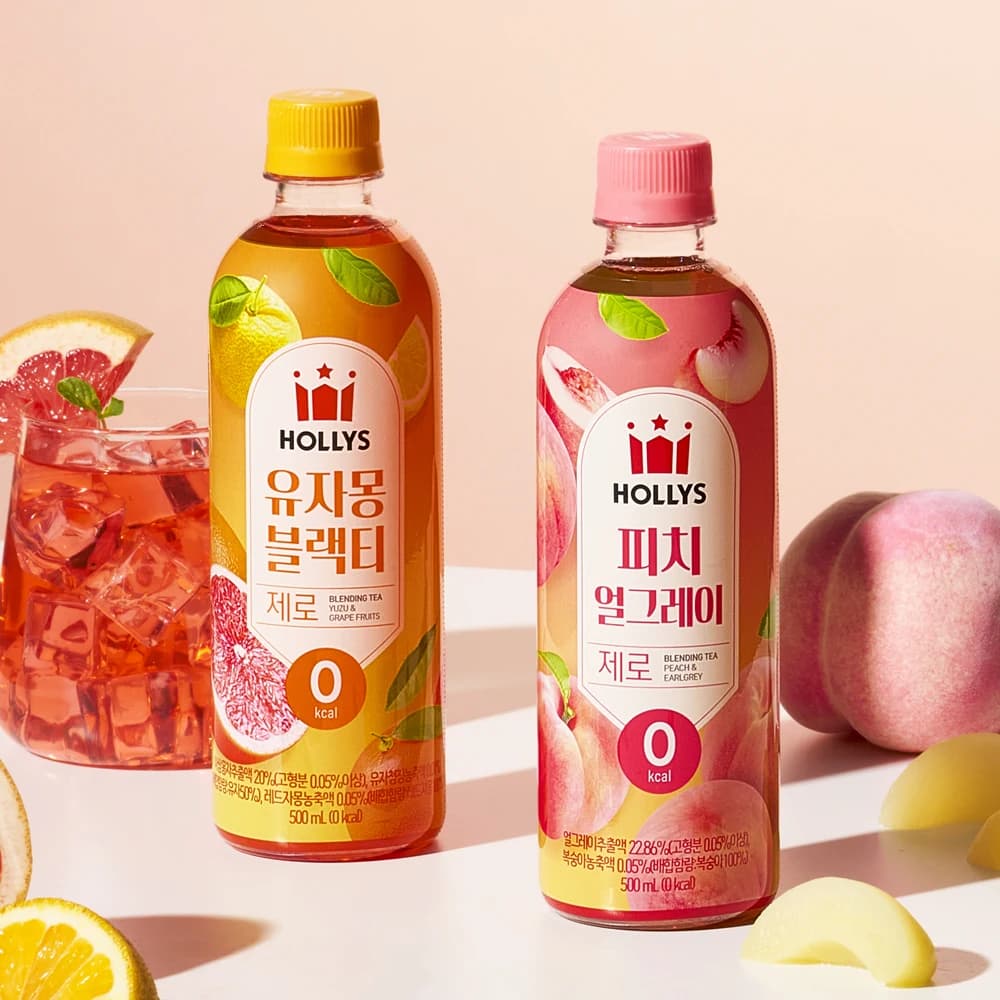 할리스 제로 블렌딩티 500ml 2종 24개