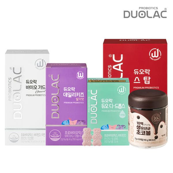 11번가) 듀오락 어린이유산균 데일리키즈 플러스 1개 38,400원 무배