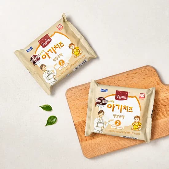 매일유업 공홈)상하치즈 유기농 아기치즈 18g 60매 17,520원