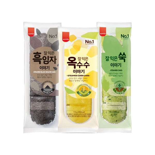 11번가) 삼립 잘익은 옥수수 / 쑥 / 흑임자 이야기 혼합 10봉 11,540원