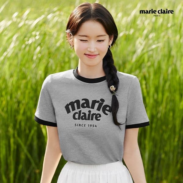 롯데온) 마리끌레르 마리 링거 반팔 티셔츠 11,860원