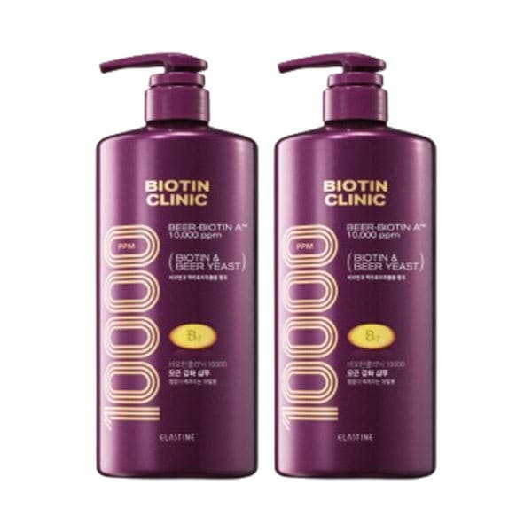 11번가) 엘라스틴 비오틴클리닉 맥주효모 샴푸 1000ml 2개 신한 12,510원