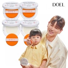 홈앤쇼핑) 도엘 촉촉 빅앤슬림 아기 선쿠션 27g 4개 35,910원