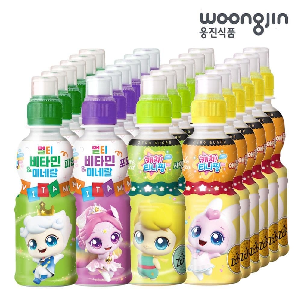 롯데온) 캐치티니핑 어린이음료 200ml x 24페트 11,960원