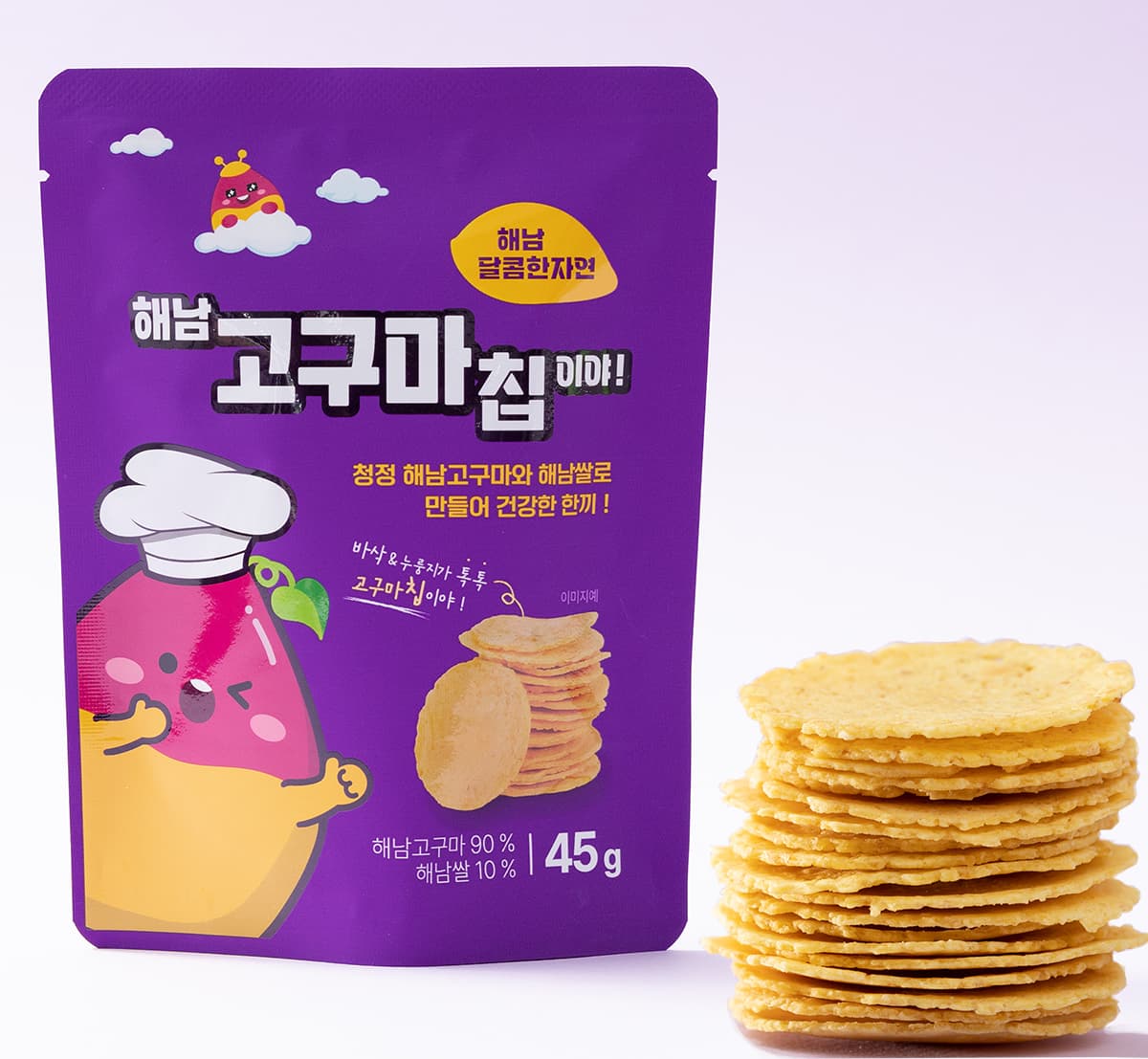 네이버) 달콤한자연식품 해남 구운고구마칩 10봉 8,600원 무배
