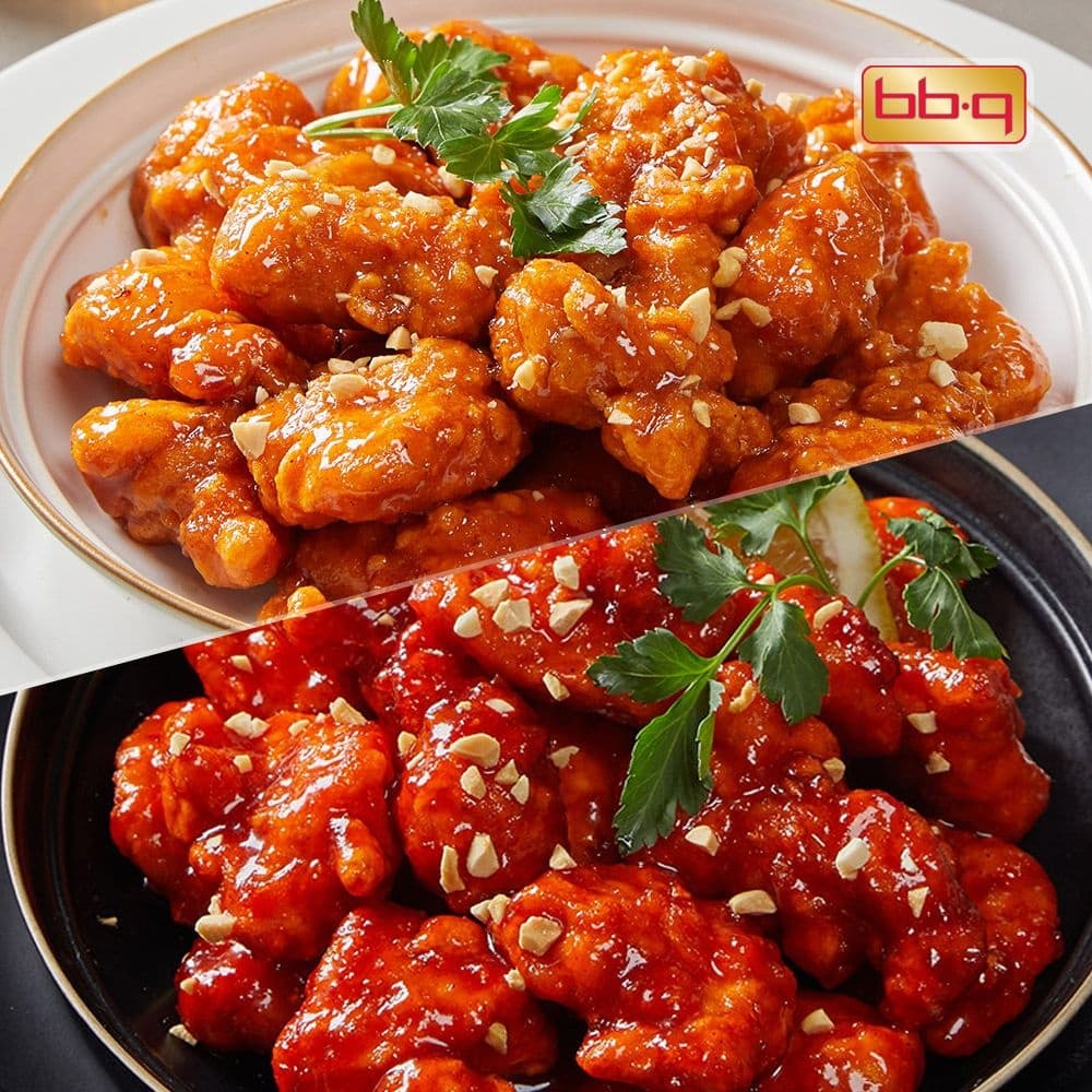 롯데온) BBQ 바로 치킨 강정 200g 4팩 (순한맛/매운맛) 14,470원