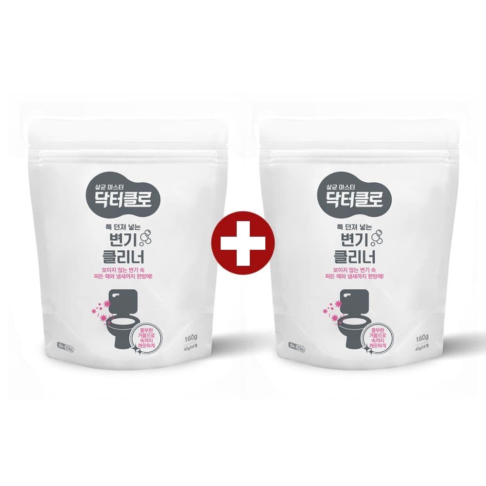 롯데온) 닥터클로 초간단 변기클리너 1+1, 2+2 핫딜 9800원