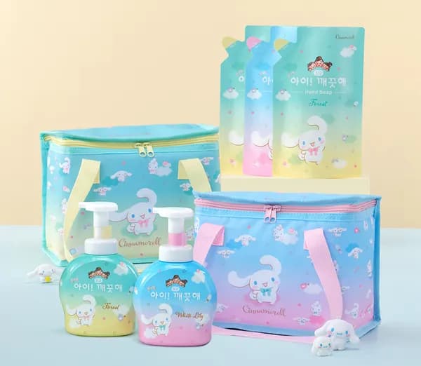 네이버라방예고)라이온코리아 아이깨끗해X시나모롤 에디션런칭+보냉백 증정 24,800원