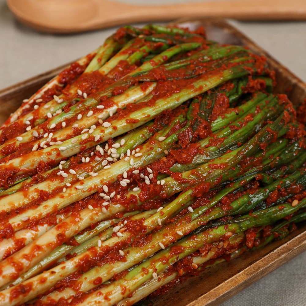 토스)나비골김치 국내산 파김치 1kg 8,500원