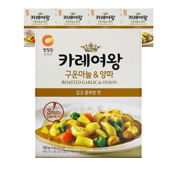 11번가 타임딜) 맛있어용 카레여왕 구운마늘양파 160g 5개 8,900원