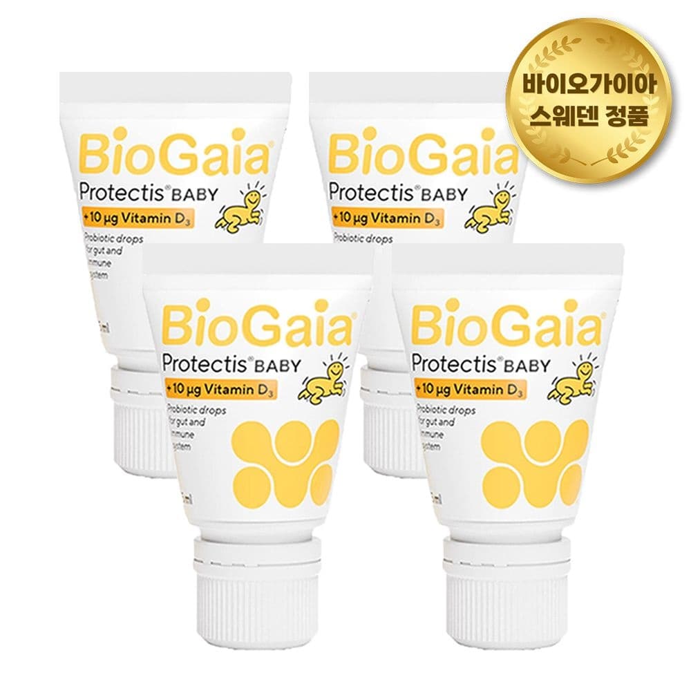 바이오가이아 유산균 비타민D 이지드롭 10ml 4개