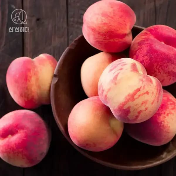 경북 백도 딱딱이 복숭아 2kg 중과이상