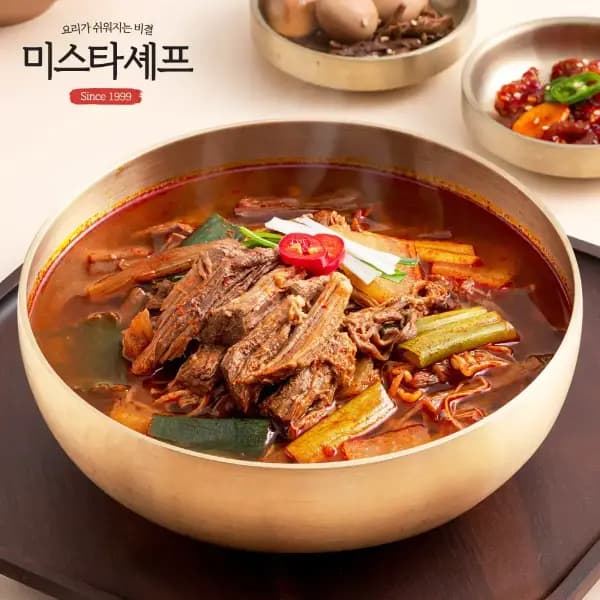 미스타셰프 육개장 4팩
