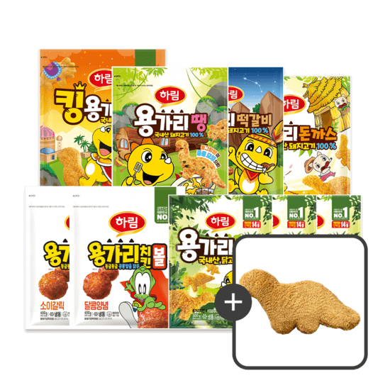 하림 용가리치킨 9종 외 다양 용가리인형