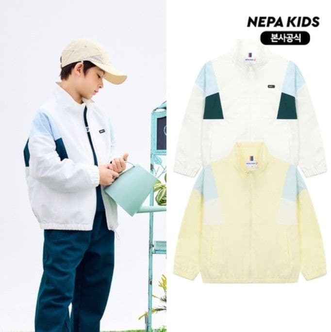 생활방수 타슬란 바람막이 자켓