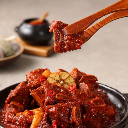 스토아 대구 동인동 매운찜갈비 700g 2팩 떡 200g