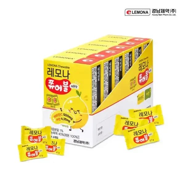 레모나 쮸어블 6박스 60정
