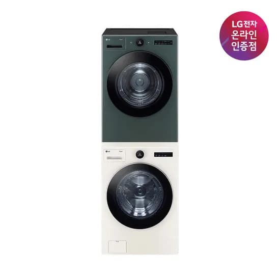 LG 트롬 세탁건조기 세트 24kg 20kg