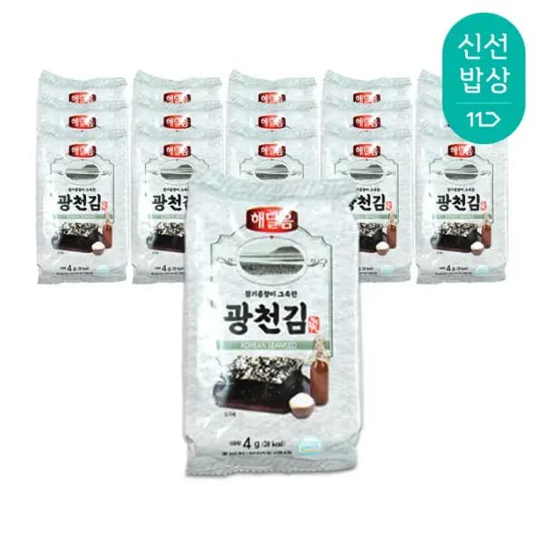 광천 도시락김 4g 32봉