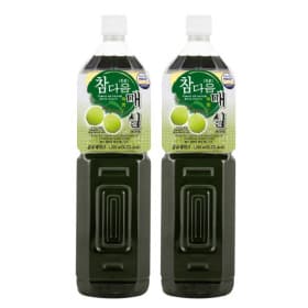매실 농축액 엑기스 청 1.5L 2개