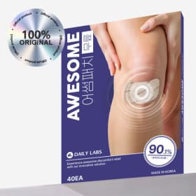 무릎전용 어썸패치 40개 25,000원