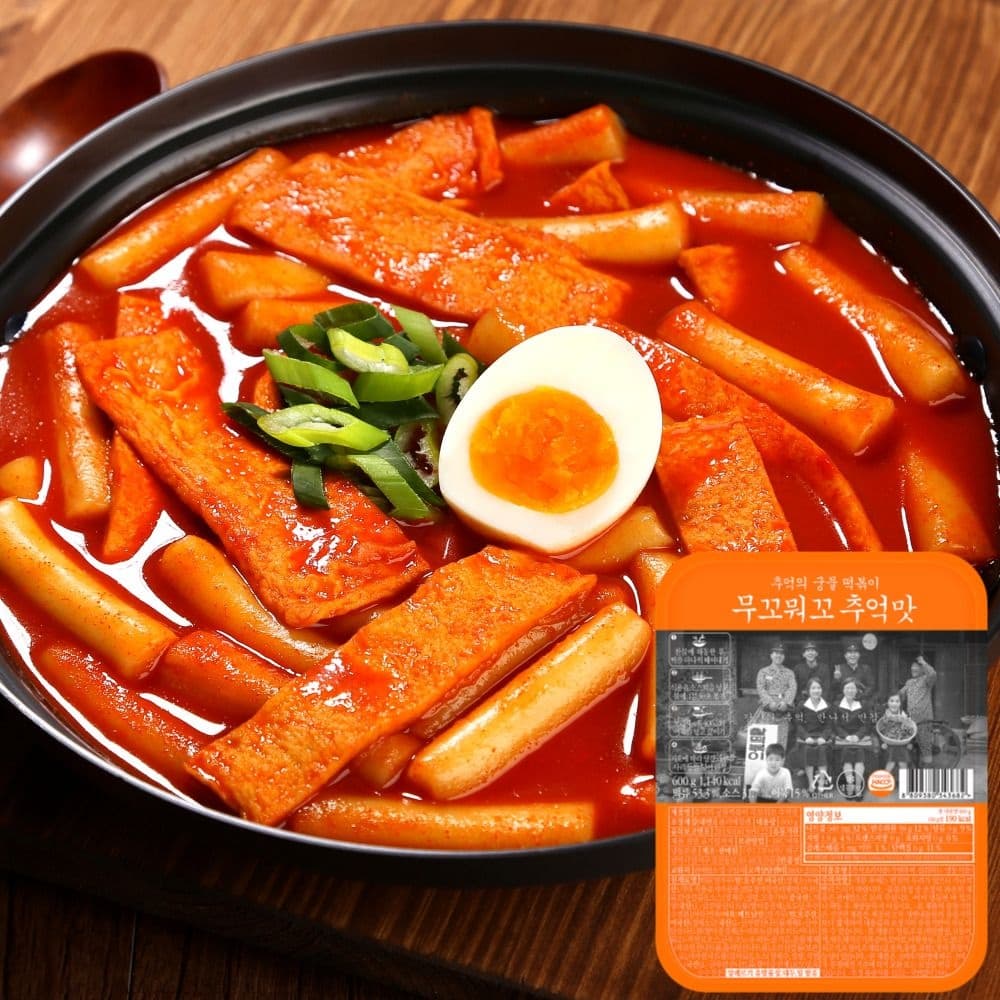 떡볶이 추억맛 600g 4팩