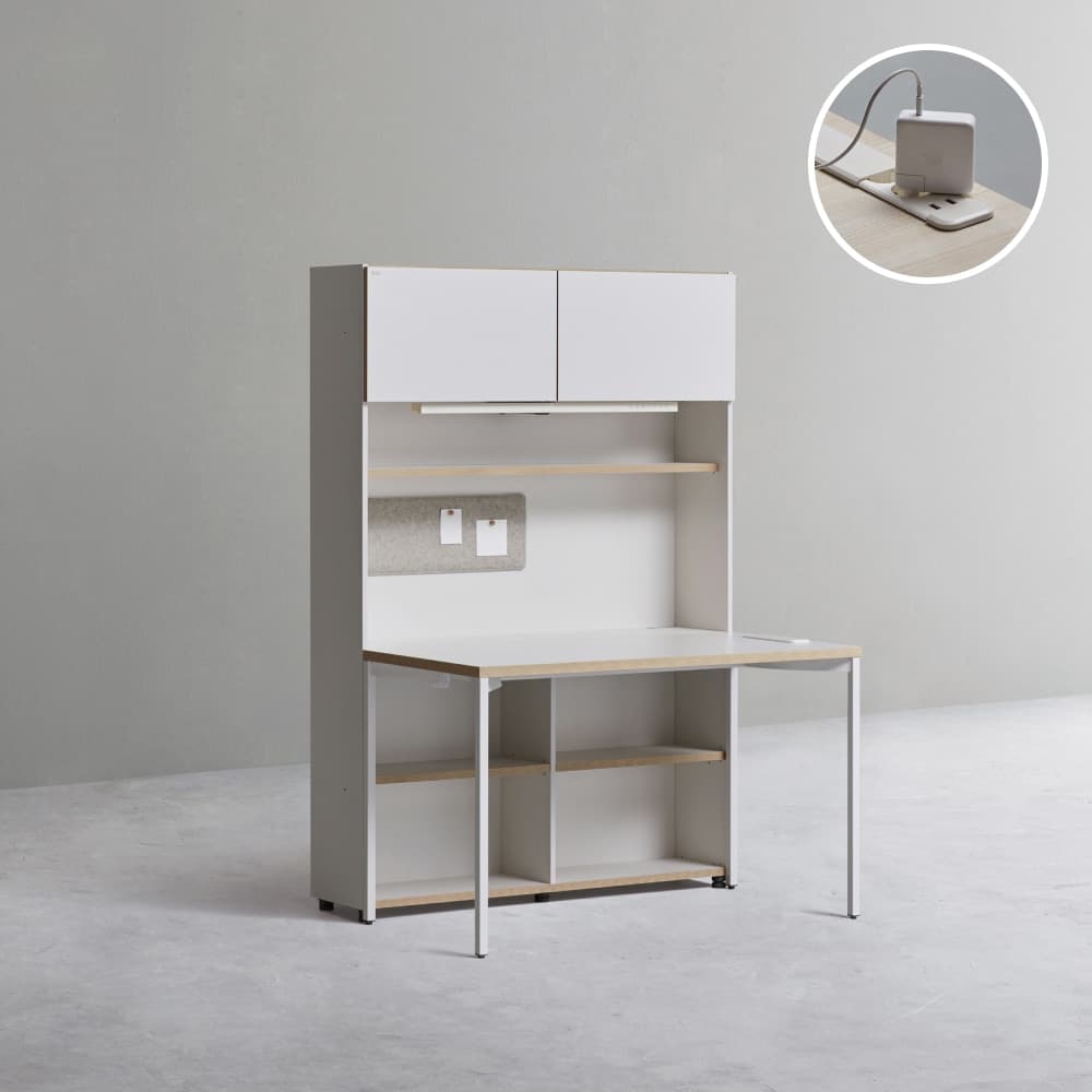 데스커 1200폭 5단 책상세트