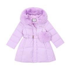 프랜치캣 롱 덕패딩 105