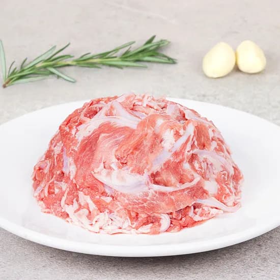 국내산 돼지 생 오돌뼈 2kg