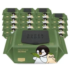 슈퍼대디 물티슈 20팩