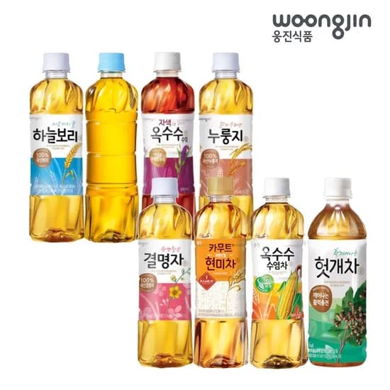 웅진 차 음료 500ml 20페트 2박스