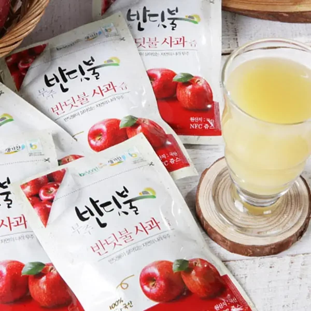 25년 햇 사과 사과즙 120ml X 30봉
