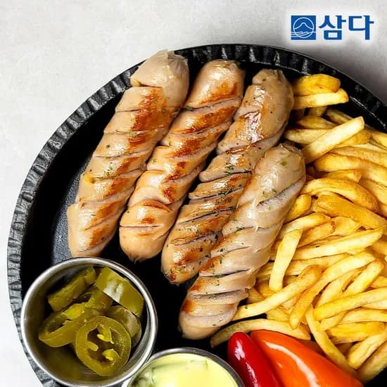 제주 흑돼지 수제스타일 모듬소시지 240g (4입) 4팩