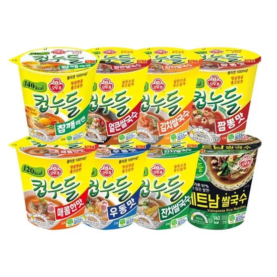 오뚜기 컵누들 매콤한맛 24개입 외 골라담기