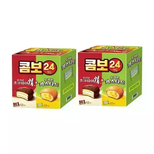 T감사제 오리온 베스트파이콤보 24입 2개