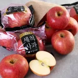 25년 햇 부사 세척사과 2.5kg 12과내