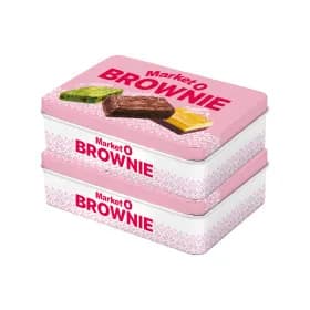 마켓오 오리온 브라우니 틴케이스 240g x 2개 무배 12,940원