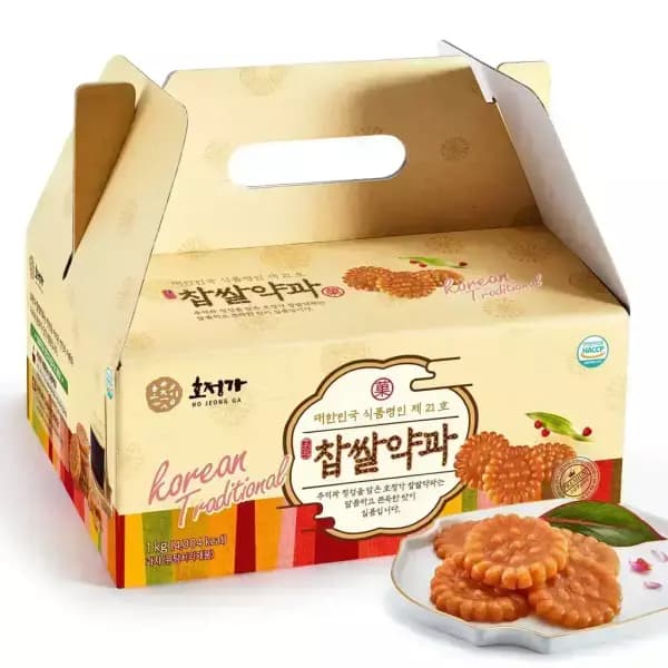 호정가 찹쌀약과세트 1KG (카카오페이머니) 8460원 무배