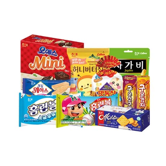 해태몰 해태 인기 비스켓 10종 패키지 12,900원 (무배)