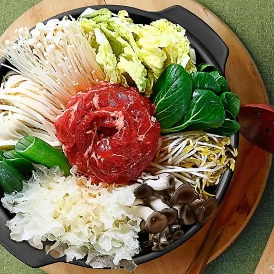 SK스토아 소고기 모듬버섯 샤브샤브 2인분 2세트