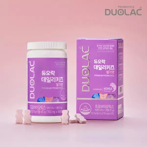듀오락 아기 유산균 베이비30포 2개+베이비 10일분 증정 52,800원