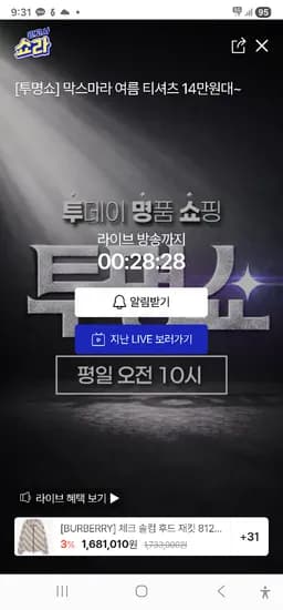 로에베 막스마라 여름 가방 티셔츠 외 다양 수량x개수