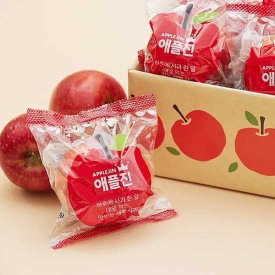 애플진 경북부사 세척사과 2kg 9-13과