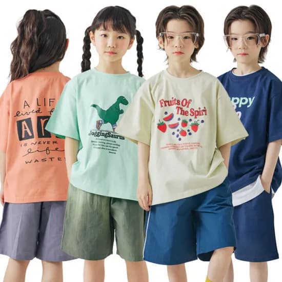 바브키즈 런던 티셔츠