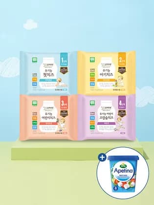 상하목장 STEP 4 유기농 첫치즈 100매 모음 27,120원 무배