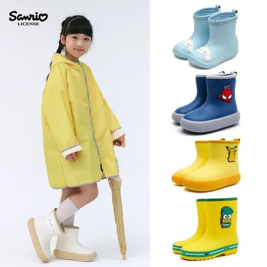 산리오 포켓몬스터 외 인기 캐릭터 아동 장화 9종 SALE 9,900원