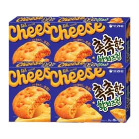 오리온 촉촉한 황치즈칩 16P 320g x 4개 21,920원(삼카할인)