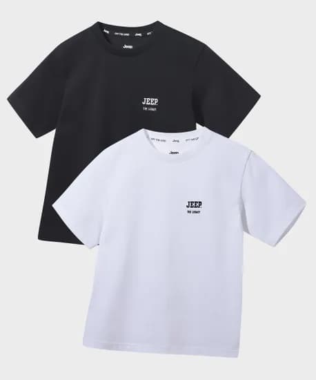 지프키즈 190g 레거시 반팔 티셔츠 2장 19,900원