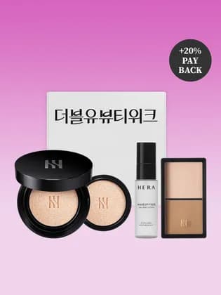 헤라 블랙쿠션 파운데이션 15g 본품+리필+증정 49,210원