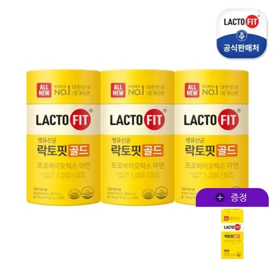 종근당건강 락토핏골드 30포 4박스 31,500원
